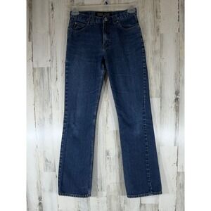 Guess Jeans Size 29 (28x31.5) Medium Wash Straight Leg Vintage 90s Brazil READ